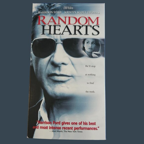 Random Hearts 2000 Columbia Pictures VHS Harrison Ford Movie - Picture 1 of 4